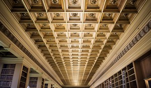Ceiling of the Library